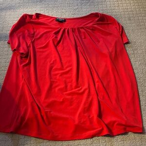 Liz Claiborne Vibrant Red Blouse